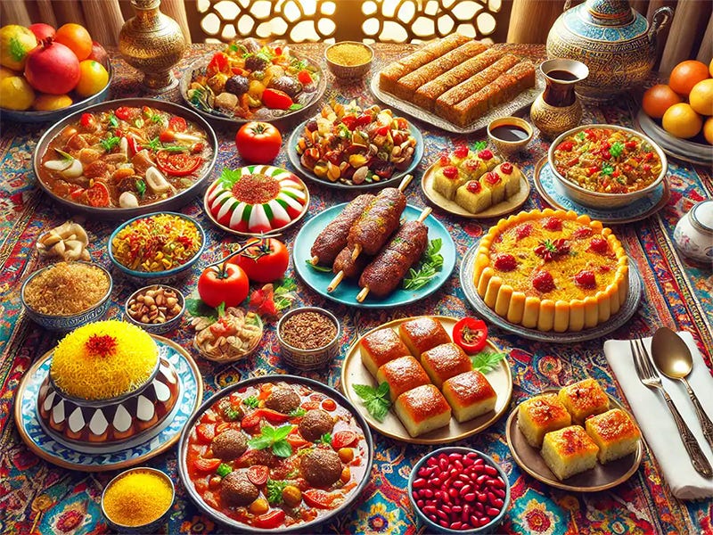 iran mutfak kültürü